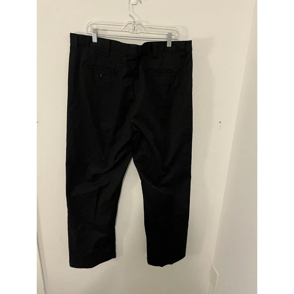 DieHard Mens 38x30 Black Work Pants Utility Carpenter Stretch Sears